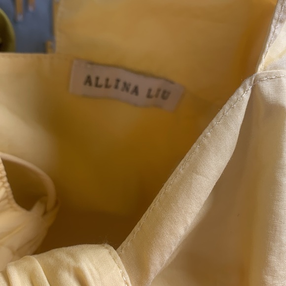 Allina Liu Odin top xs in yellow Preloved - Picture 8 of 10